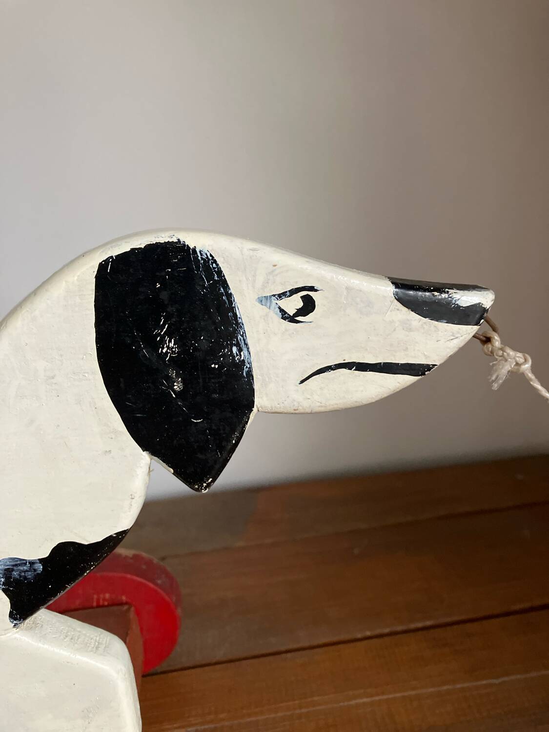 Antique articulated dog
