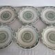 6 flat plates Fine Ware earthenware