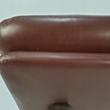 Vintage leather sofa by Kho Liang ie for Artifort, 1960s