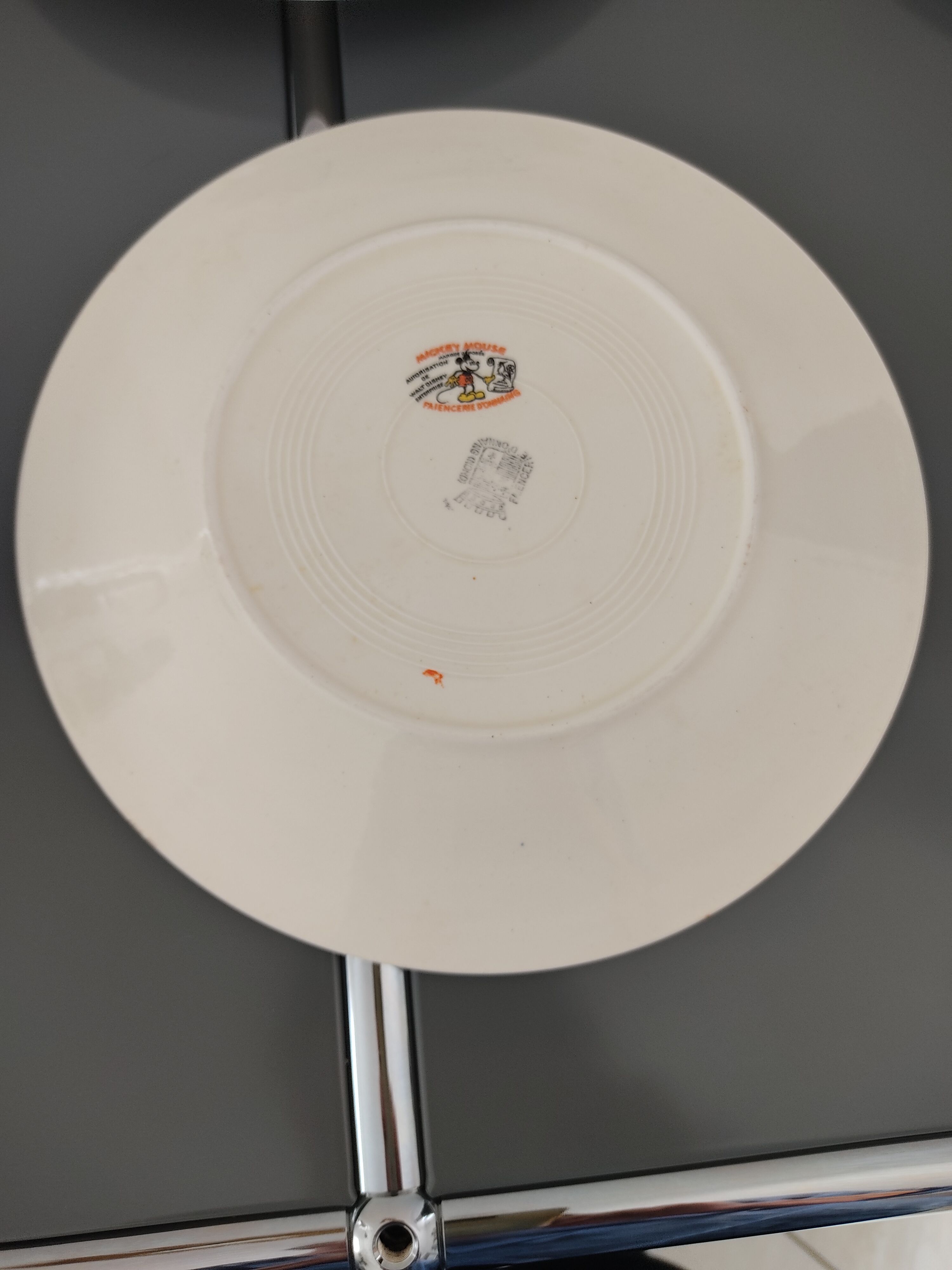 1930 Mickey mouse-Walt Disney dessert plates