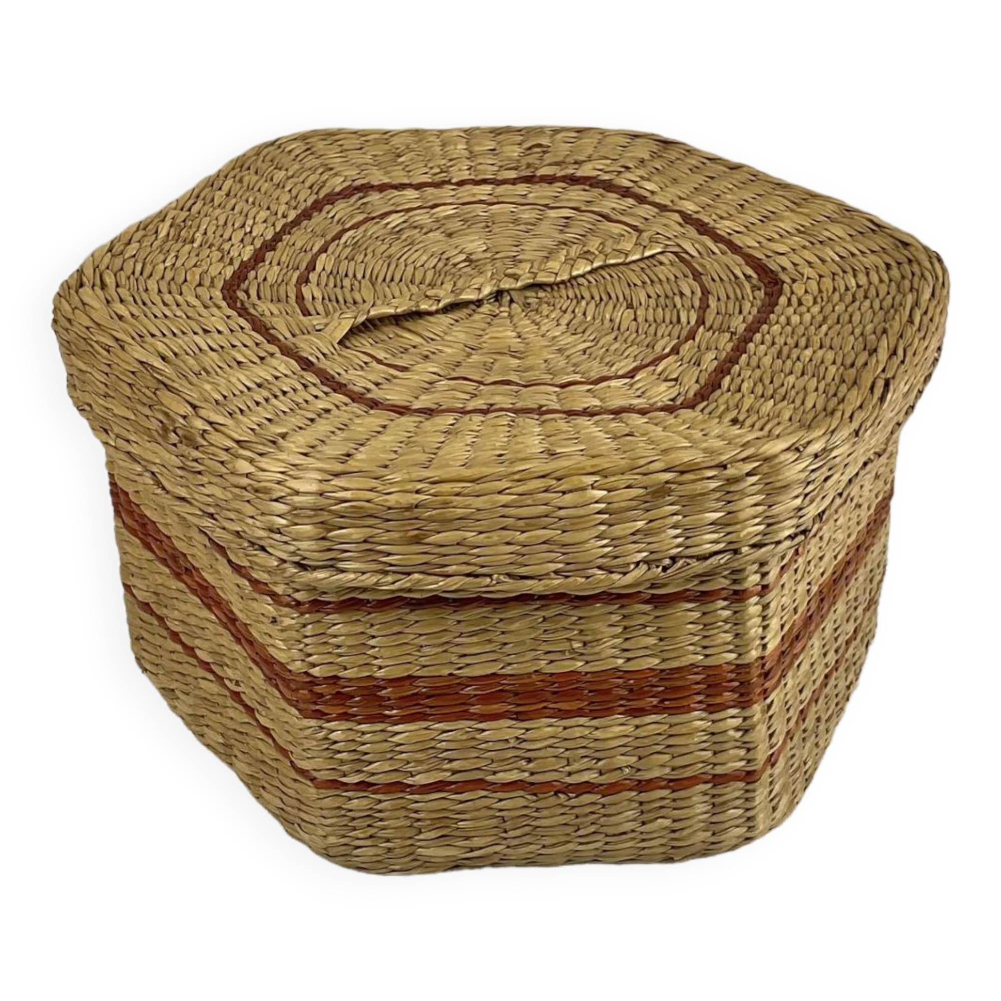 Vintage wicker box/basket