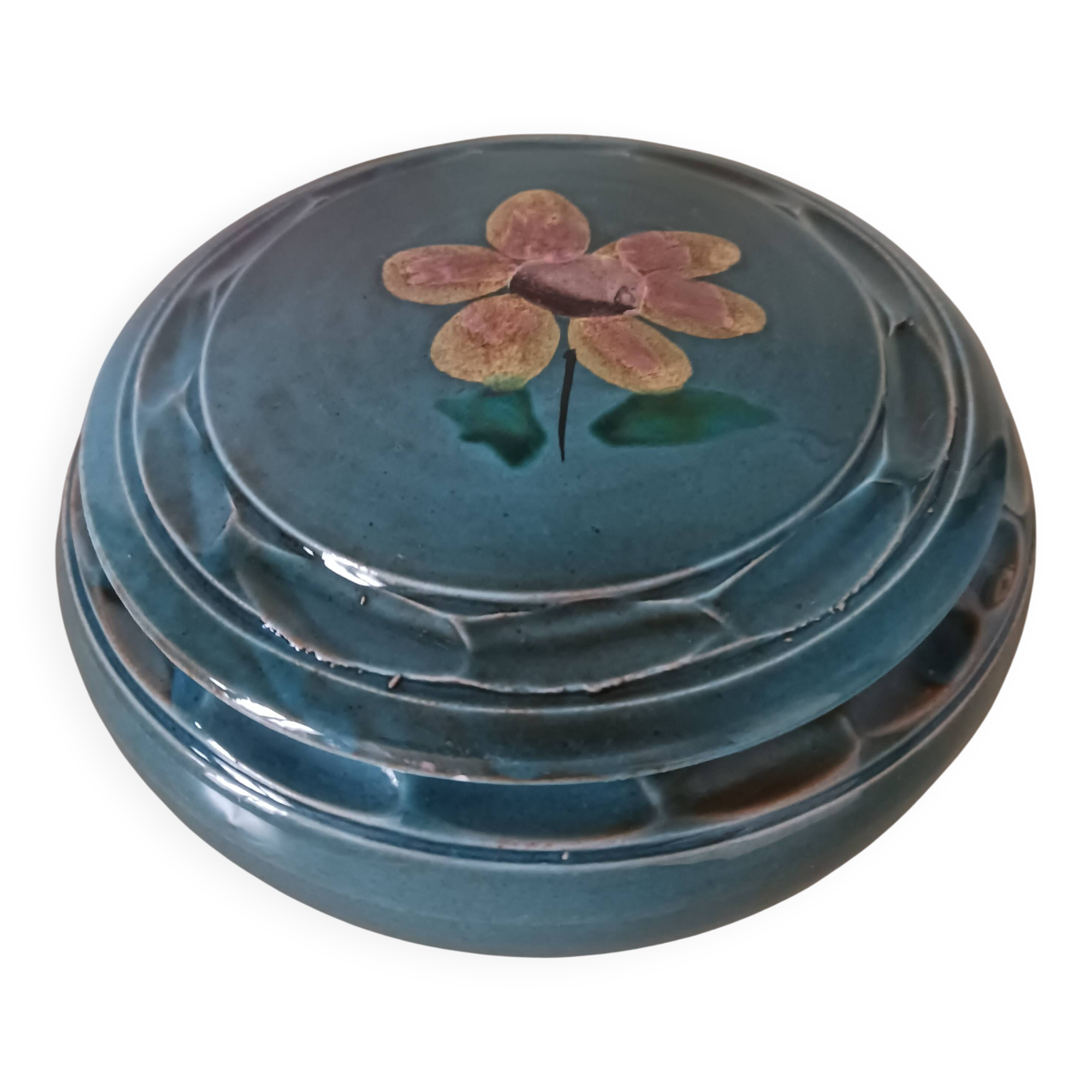 Ceramic bonbonnière from Vallauris.