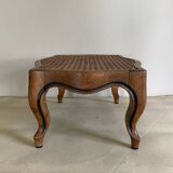 Cane footrest in walnut, 19th century
