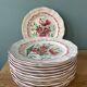 Series of 11 old flat plates Saint Clément France
