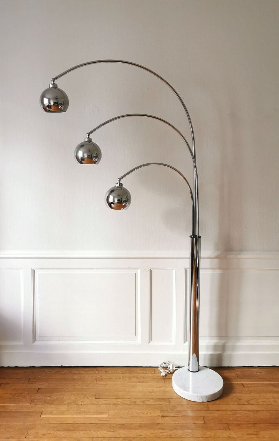 Floor lamp "Lily of the valley", Reggiani, 1970