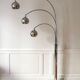 Floor lamp "Lily of the valley", Reggiani, 1970
