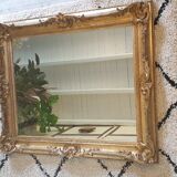 Miroir doré 116 x 97