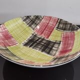 Hollow dish sarreguemines promocolor france vintage