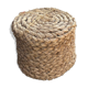 70s pouf in braided rush.
