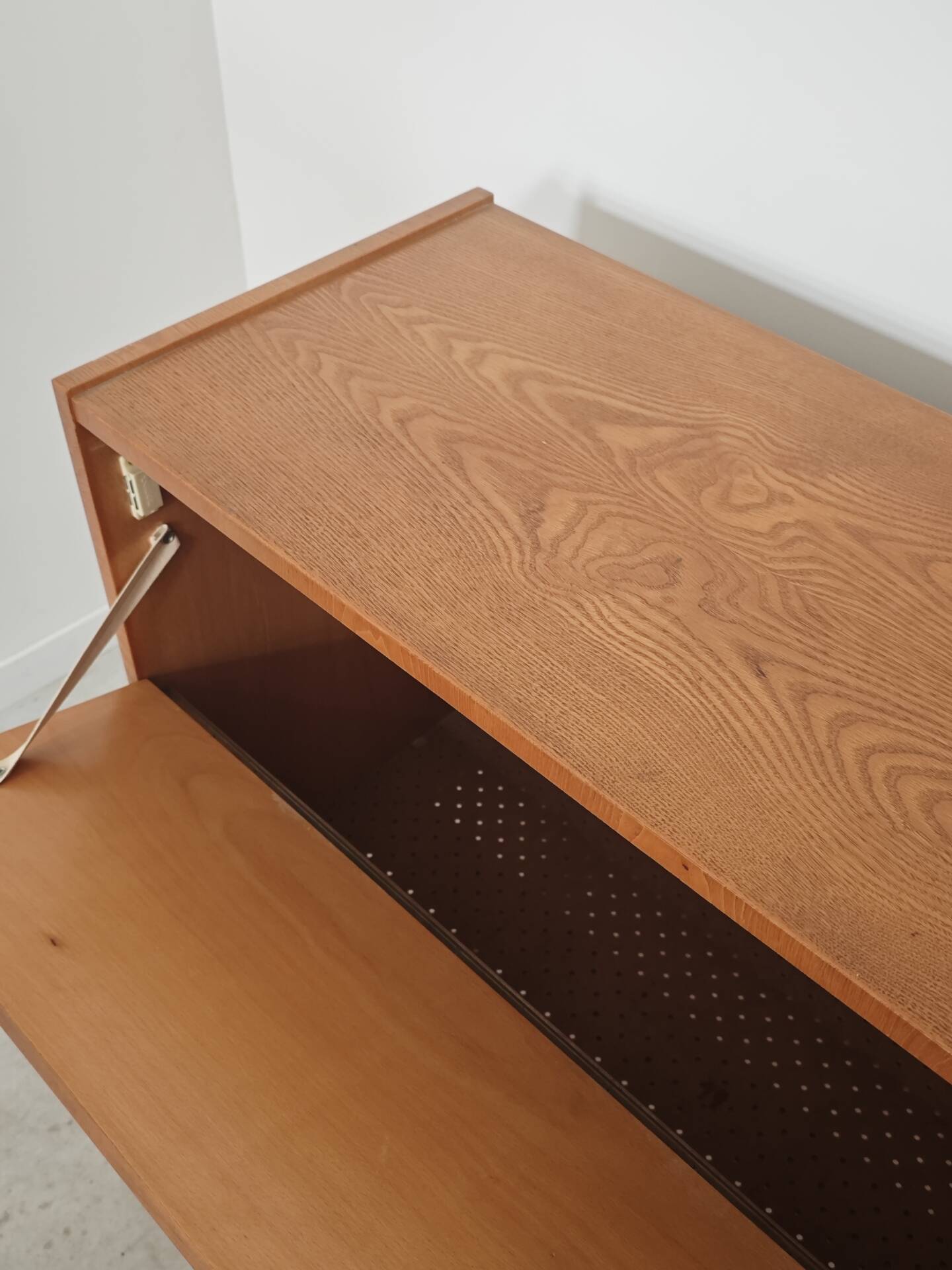 Wooden storage chest for linen or toys Jitona Sobeslav 1960