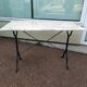 Table de bistrot en marbre