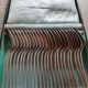Vintage housewife of 24 covered white metal in their case