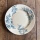 Antique round ironstone dish - Pompadour de Choisy le roi