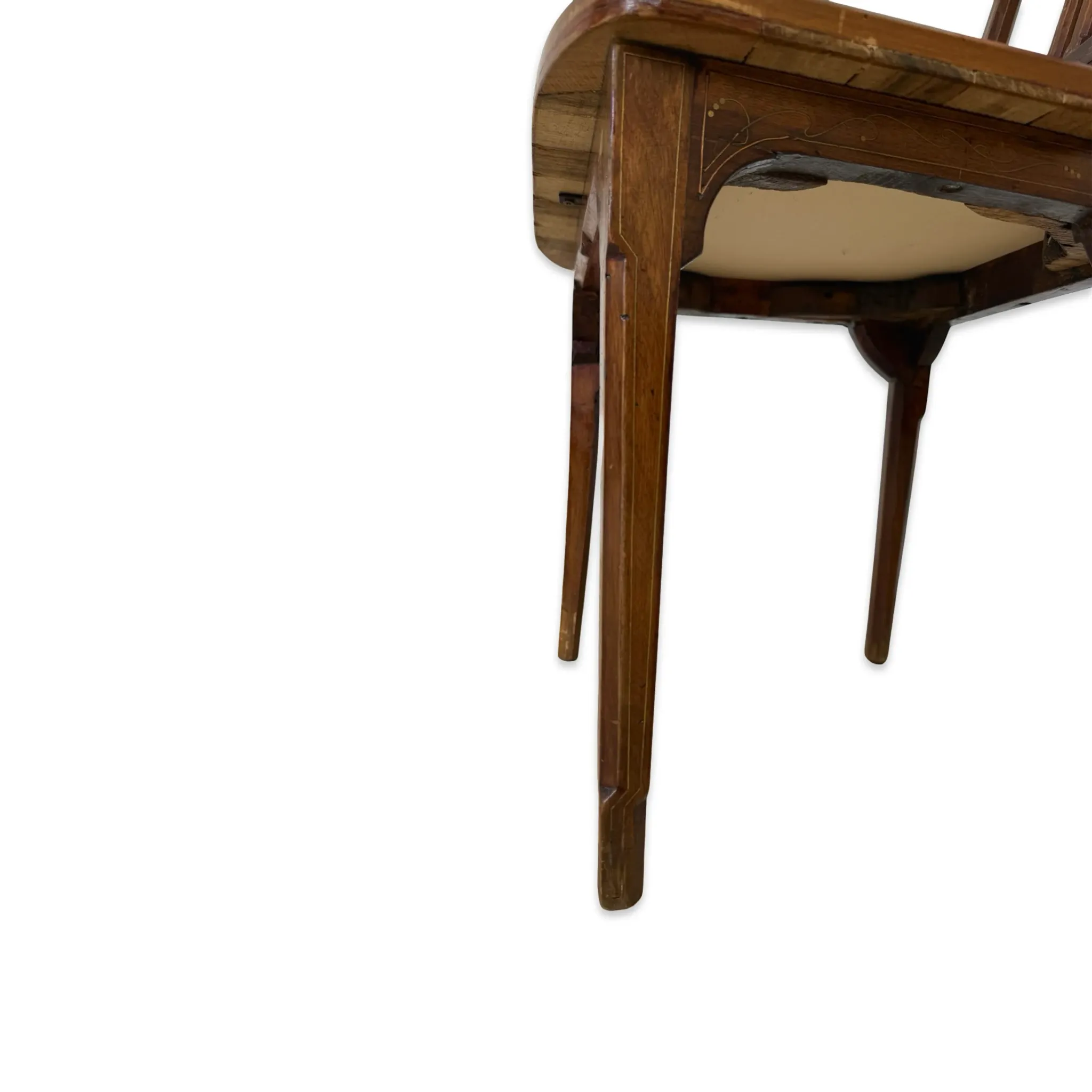Antique Art Nouveau / Liberty Side Chair – Italy, circa 1900–1910