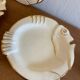 Antique Madgalithe fish set made in France