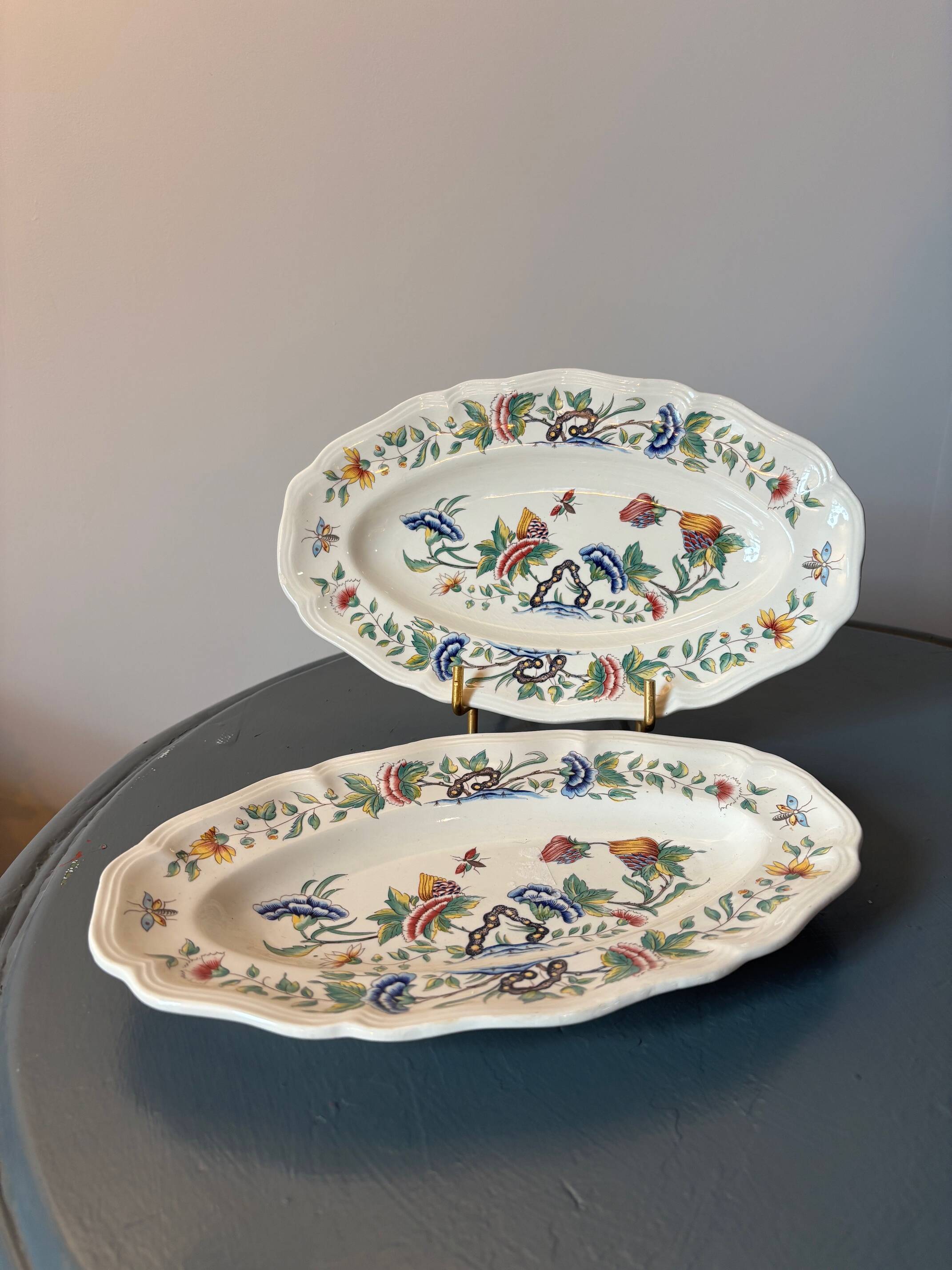 Paire de ramequins Sarreguemines