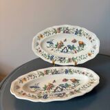 Pair of Sarreguemines ramekins