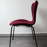 Series 7 chairs by Arne Jacobsen for Fritz Hansen, 60's.