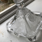 Glass chandelier