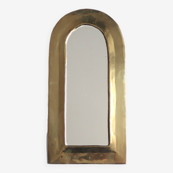 Moroccan brass mirror, 1970s