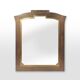 Sophisticated Belgo Chrome graphical mirror, Belgium ca. 1980