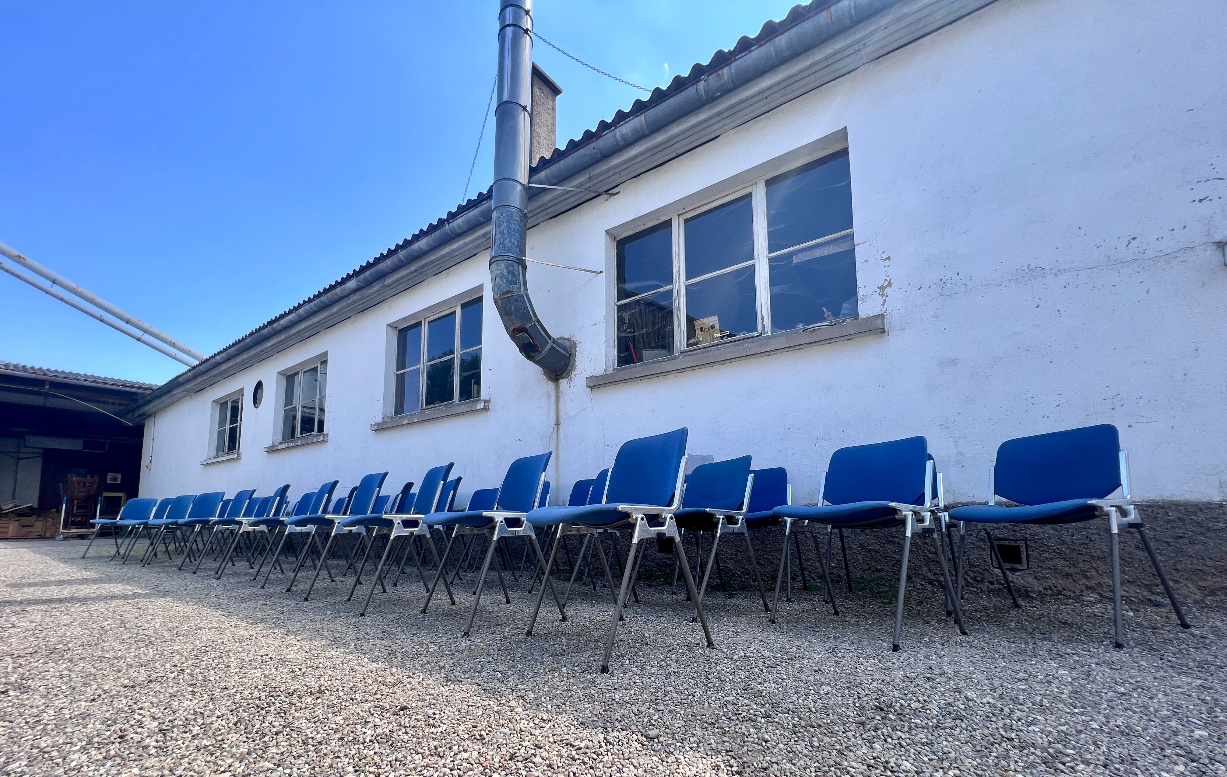 Série de 40 chaises de G. Piretti pour Castelli Anonima Castelli, Italie, années 1970