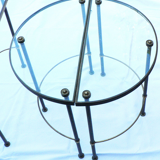 Tripartite coffee table years 50-70