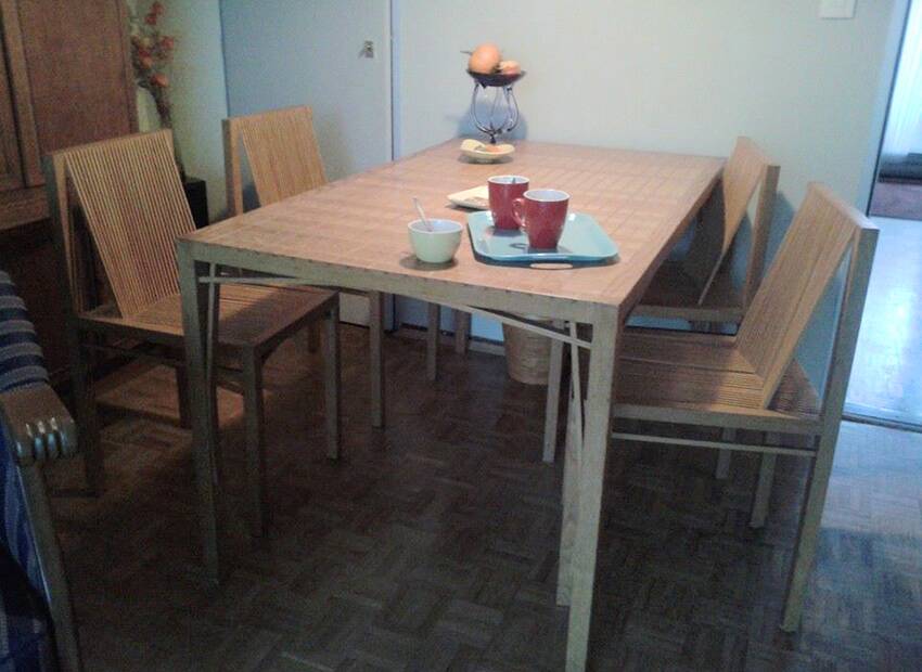 Rare 1st Edition 'Latjes' Dining Set by Ruud Jan Kokke Netherlands 1986