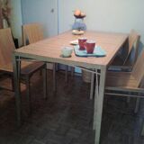 Rare 1st Edition 'Latjes' Dining Set by Ruud Jan Kokke Netherlands 1986