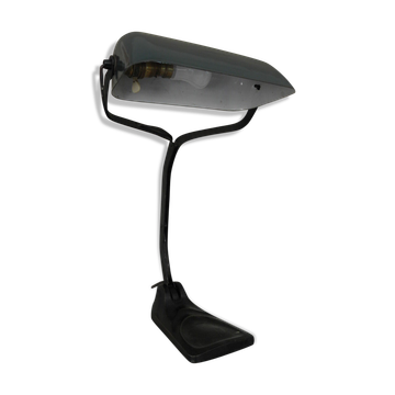 Lampe de bureau avec vert émail abat-jour Switche