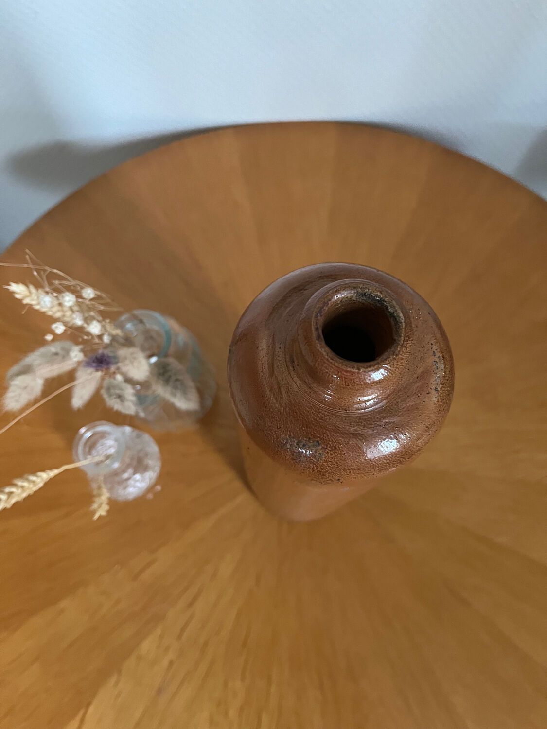 Bouteille en grès vintage