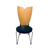 Inno Oy postmodern dining chair / Finland / 1980s