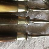 Series of dessert cutlery in stainless steel "with two lions"