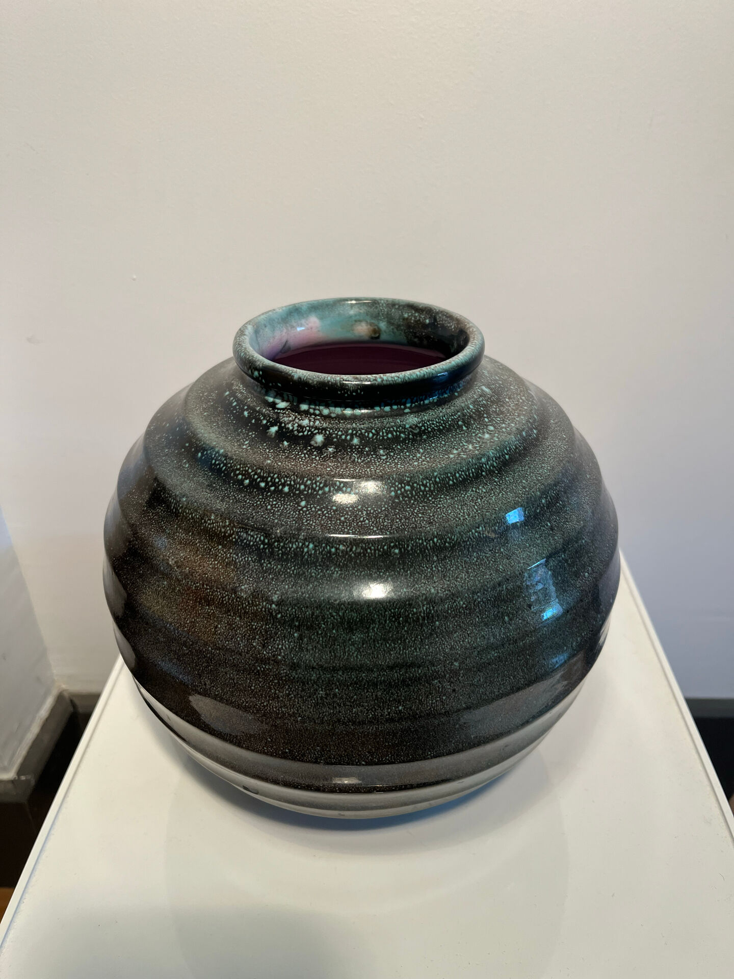 Vase boule art déco