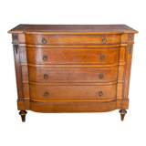 Chest of drawers 1900 Louis XVI style Marquetry 5 drawers