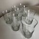 Set de 8 verres gobelets ondulations 1960 mid century modern