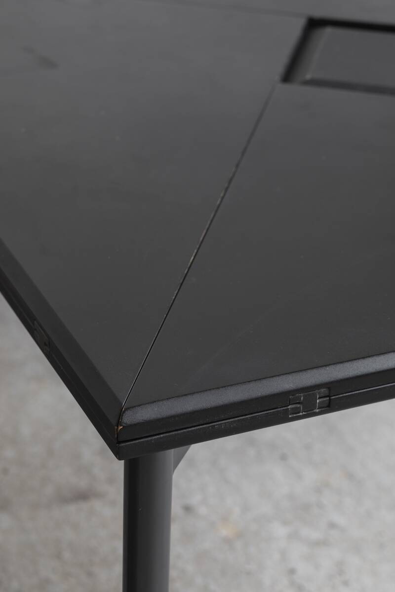 Origami dining table, Italy, 1980s