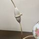 Baccarat Lampe Opaline peint main