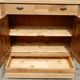 Majestic old walnut country sideboard
