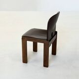 Chaise de salle à manger modèle 121 par Tobia Afra Scarpa pour Cassina