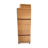 Rattan storage basket