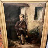 Tableau enfant XIX
