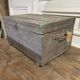 Old wooden tool box