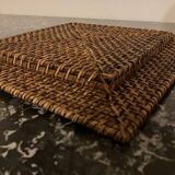 WICKER TRAY