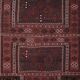 Vintage handmade Turkish rug 95x235 cm