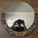 Miroir art deco 44x 44cm