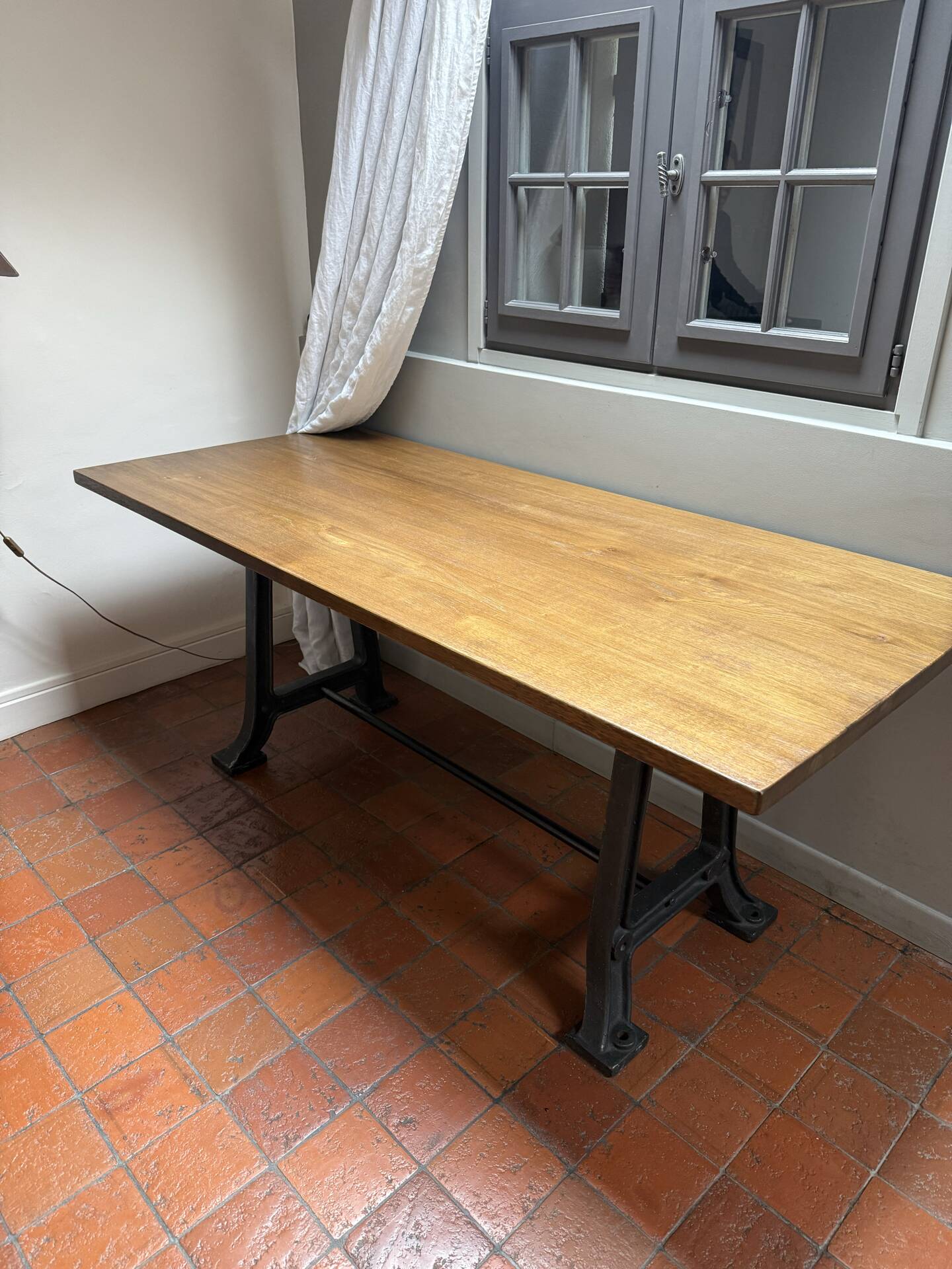 Industrial dining table Jérôme Lepert