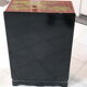 Chinese furniture 2 doors lacquered red and gold leaf decorations