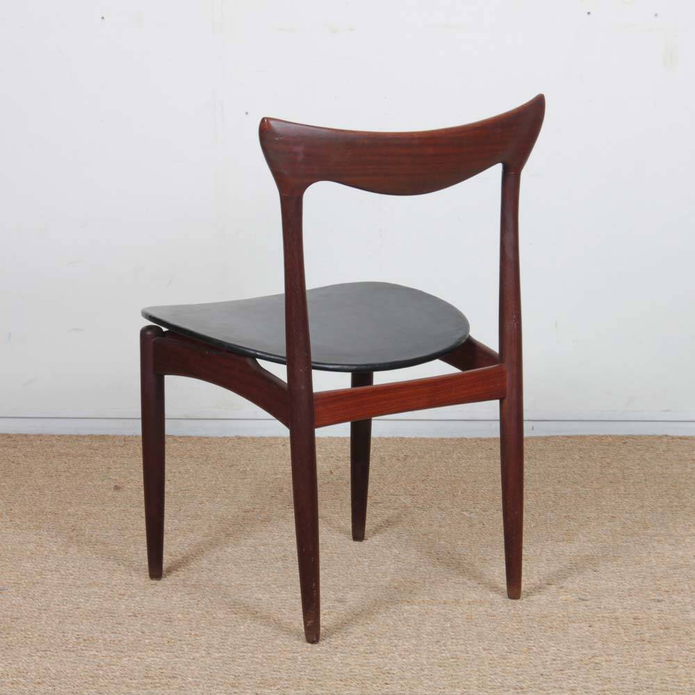 4 Scandinavian chairs by Henry-Walter Klein for Bramin, 1960
