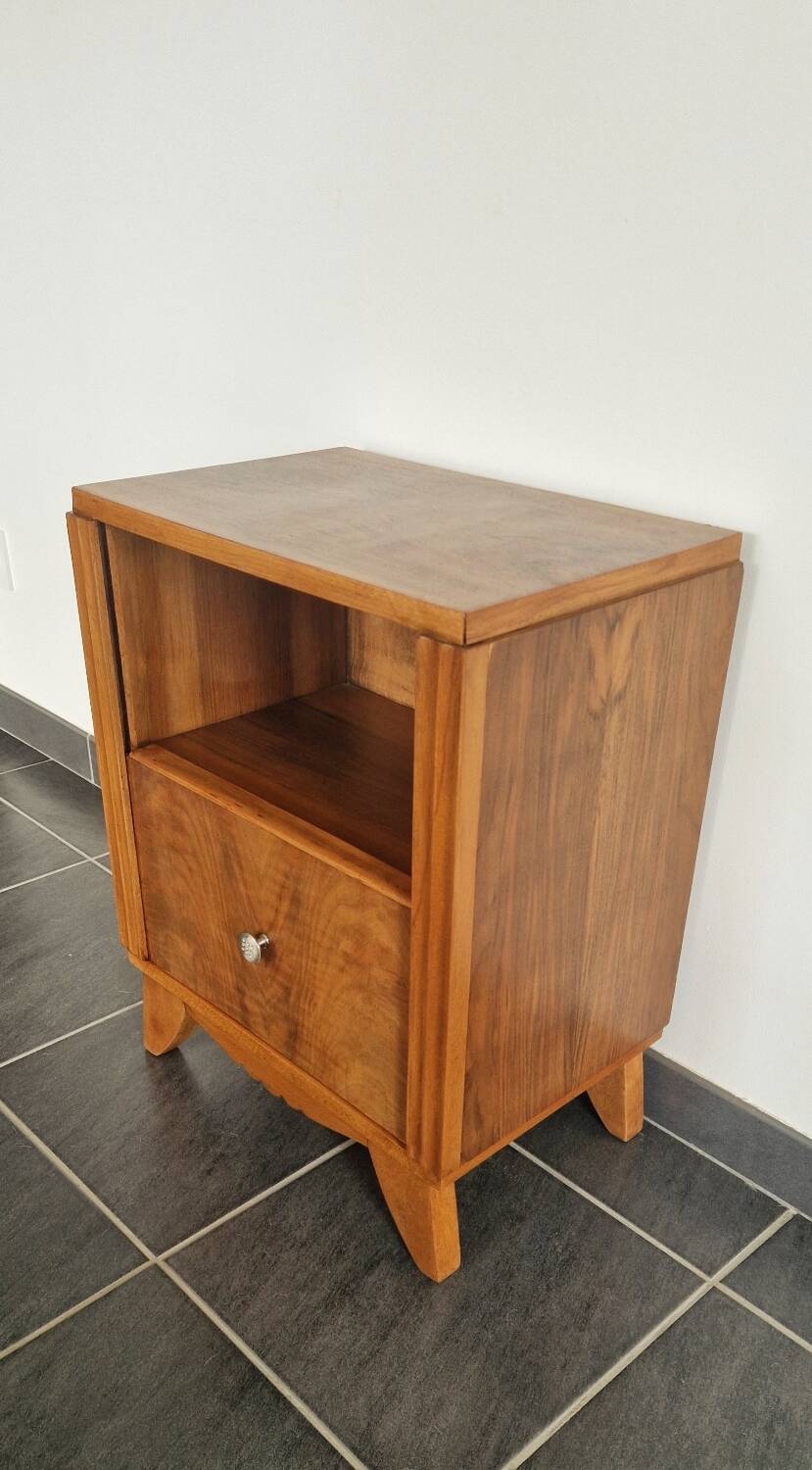Art Deco low cabinet in rosewood